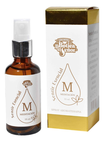 Spray Aromaterapia Meditación Botica Del Señor 55 Ml