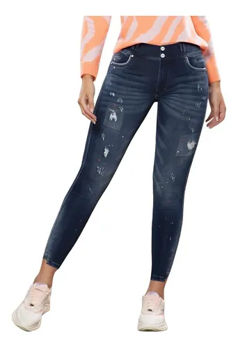 Jeans Brujhas Pantalones Mujer