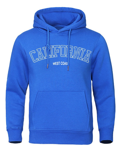 Sudadera Unisex Con Capucha Estampada California West Coast