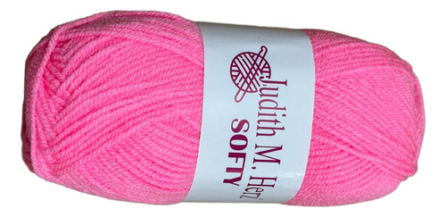 Lana Judith Ovillos X 100 Grs C/u Modelo Softy Lana Fina Rosa Dior 73028