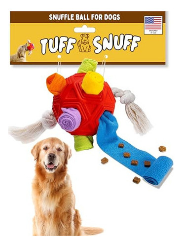 Tuff Snuff Snuffle Ball Bola De Tratamiento Para Perros,