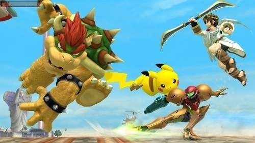 Jogo Super Smash Bros Para Nintendo Wii U Midia Fisica