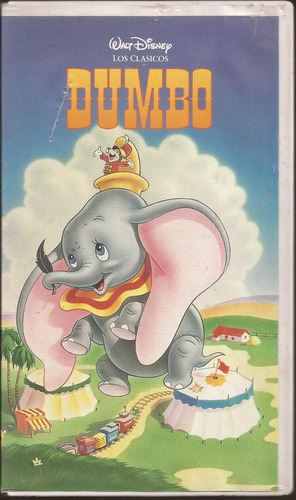 Vhs  Dumbo (1941) Pelicula Animada Walt  Disney