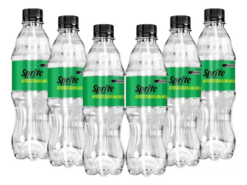 Refresco Sprite Lima Limón Sin Azúcar 6 Piezas De 355 Ml C/u