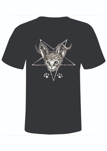 Camiseta Gato Satan