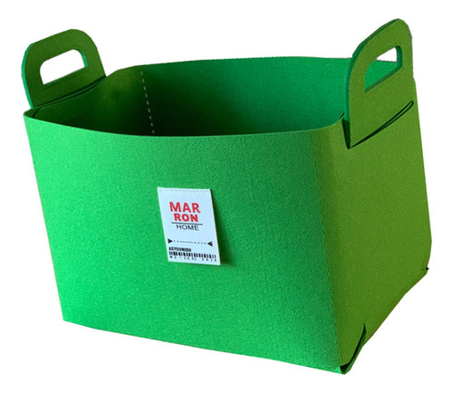 Cesta De Almacenamiento Plegable De Fieltro 26cmx18cmx17cm