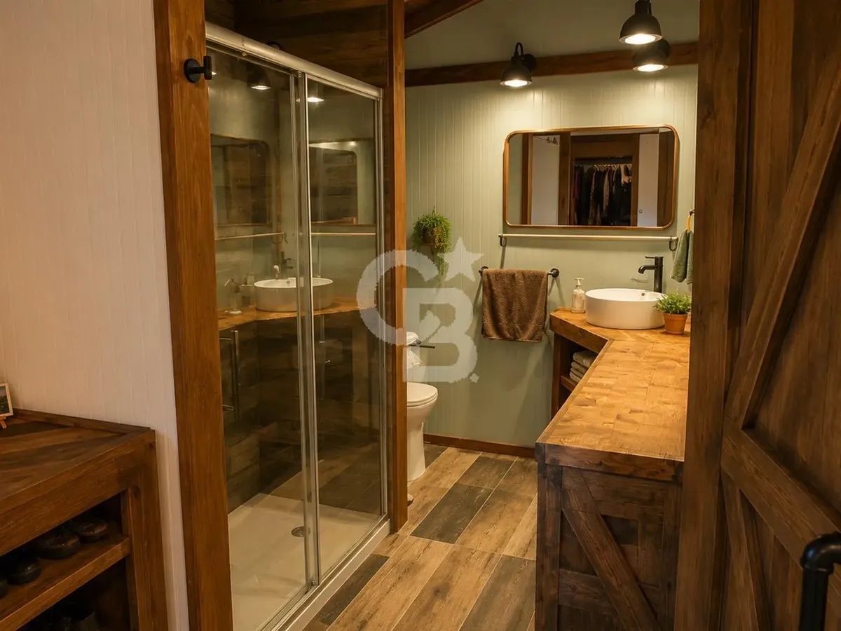 Imagen 4 de 20 de Casa Estilo Granero Con Domótica Y Privacidad