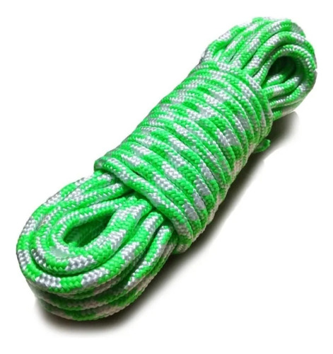 Rolo Corda 3mm X 390 Metros Poliéster Amarrar Carga Camping