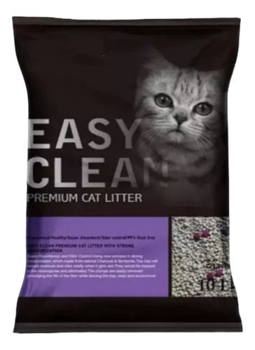 Arena Aglutinante Easy Clean 8kg Lavanda