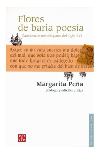 Margarita Peña | Flores De Baria Poesía. Cancionero Novohisp