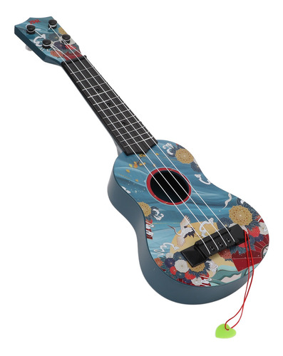 Ukelele De Plástico Para Niños, Miniguitarra, Instrumento Mu