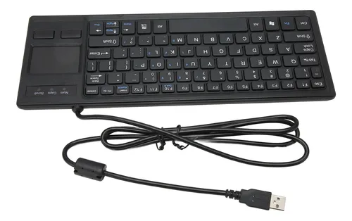 Teclado touchpad con cable hotsell