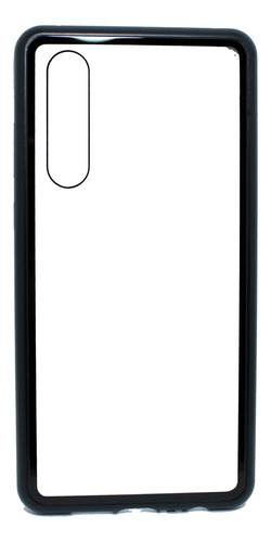 Case 360º Magnética Alumínio Vidro Compatível Com Huawei P30 Cor Preto