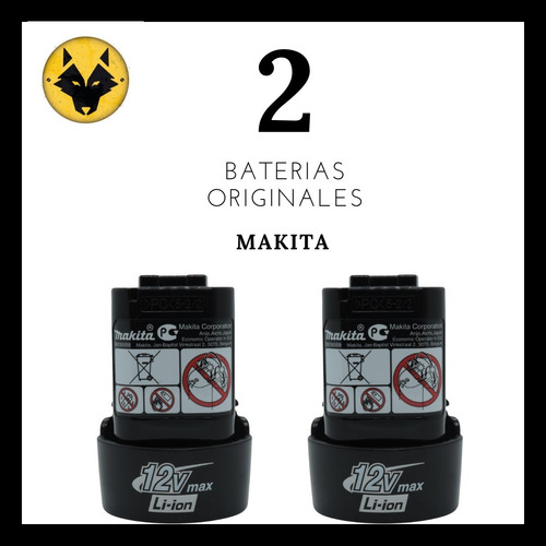 Imagen 2 de 10 de Bateria Makita 12v 10.8v Original Bl1013 Bl1014 Ion Litio