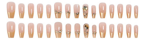 Uñas Postizas Pegamento De Uñas Postizas Decoradas Color Z323