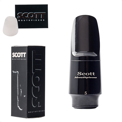 Boquilha Scott Mouthpieces 5c Sax Soprano + Adesivo Protetor