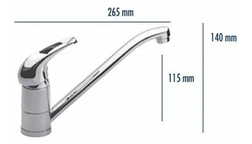 Hydros Link 105411 - Cromo - Cromado