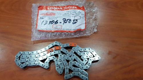 Cadena Tiempo 13506-75020, Original Toyota Meru 3rzfe