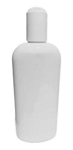 50 Envase Oval Plastic Blanco Pet 250ml Tapadisktop (it-210)