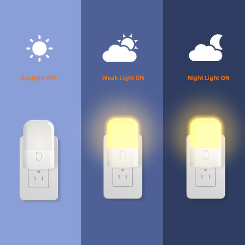 Luz Nocturna N&b Nice&bravo Led Con Sensor Automatico De ...