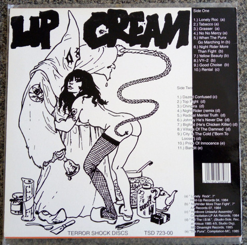 Lipcream Kill The I.b.m. Lp ( S.o.b. Outo Gauze Gism Gai) (Usado)