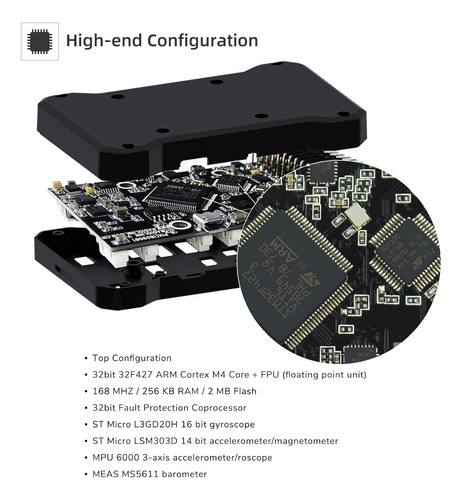 Pixhawk Controlador De Vuelo 2.4.8 32 Bits Con Módulo De Pot