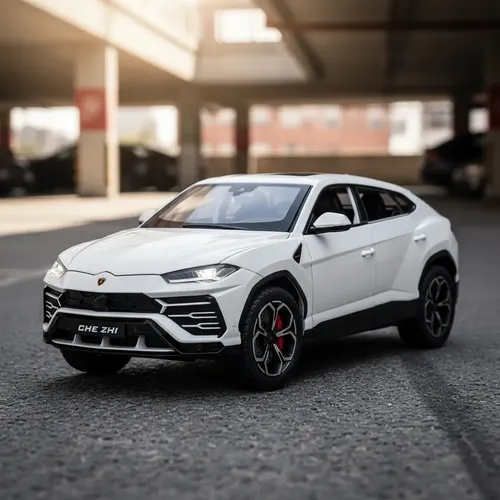 Variedades Miniatura Carro 1/24 Som/led Mercedes S 320 W140 Lamborghini Urus 1/24 Branco