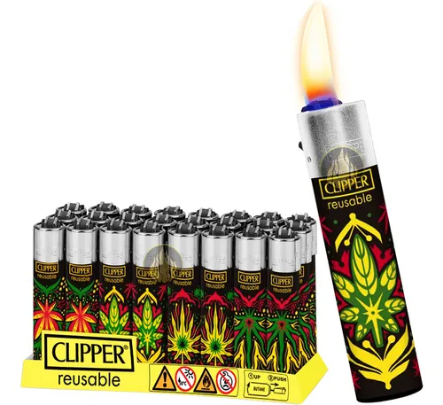 comprar Encendedor Recargable Butano Variado Clipper Mayoreo 24pz 