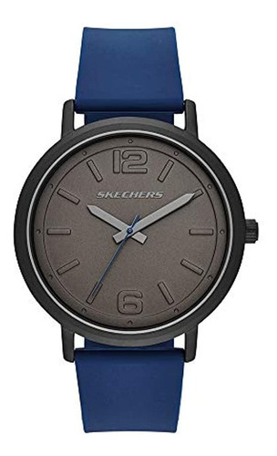 Skechers Hombres Ardmore Quartz Casual Sports Silicona Reloj