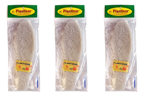 Plantillas Corderito Plantisur Pack X 3 Tamaño De La Plantilla 36