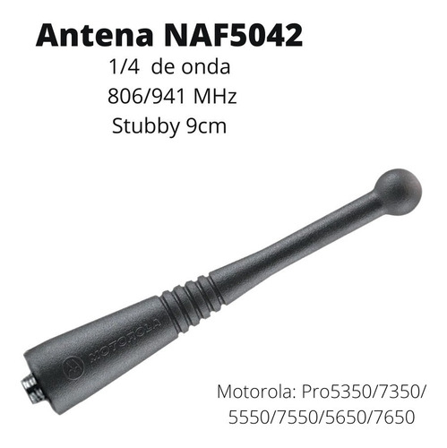 Antena Motorola Stubby 806-941 Mhz Trunking Pro/mtx/ht