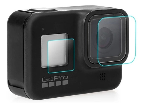 Protector Pantalla Lente Vidrio Templado Gopro 8 Black