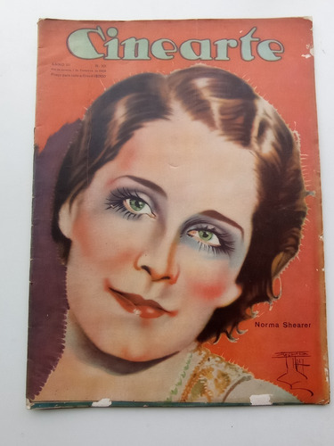 Revista Cinearte Nº 101 - Norma Shearer - 1928