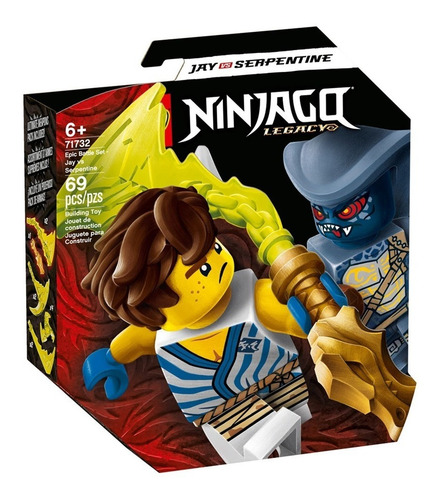 Lego Jay Vs Serpentine Ninjago 5905