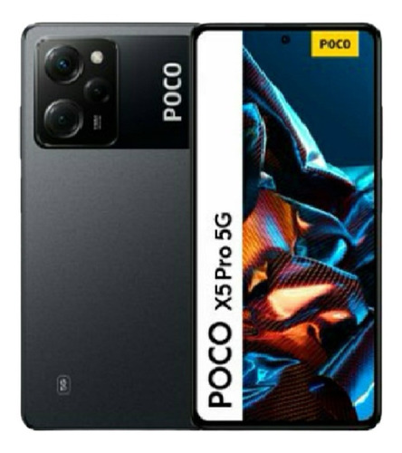 Xiaomi Pocophone Poco X5 Pro 5G Dual SIM 256 GB negro 8 GB RAM