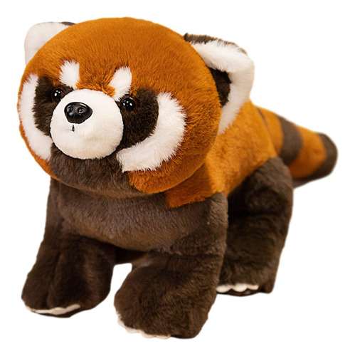 Muñeco De Peluche Con Forma De Panda Rojo, Adorable Y Ligero