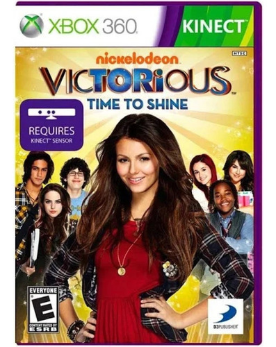 Jogo Victorious Time To Shine Xbox 360 Kinect Sensor