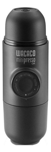 Cafetera portátil Wacaco Minipresso GR manual negra expreso