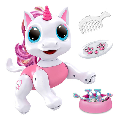 Unicornio Interactivo Control Remoto Juguete Stem Que Cami