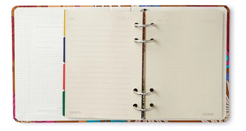 Caderno Criativo Cicero A5 - Clássica / Vermelho Quente Cor Clássica Vermelho Quente Clássica Vermelho Quente