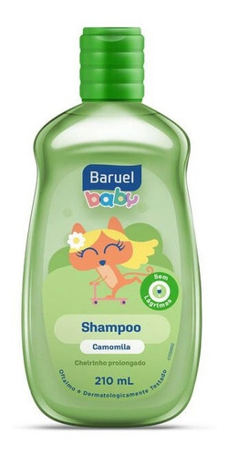 Shampoo Infantil Baruel Baby Camomila 210ml