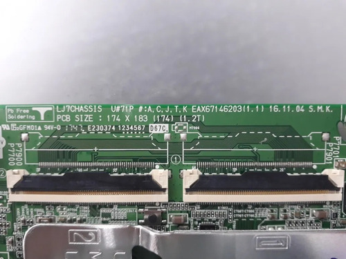 Placa Main LG 55uj6320-sa Ms