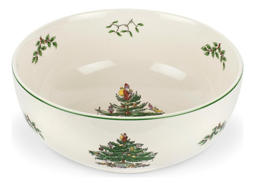 Spode Christmas Tree Serving Bowl | Tazón Para Servir De 9 P