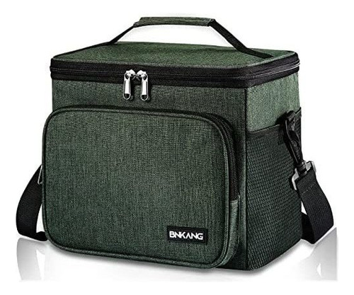 Bolsa Lanchera Bnkang  Retro Verde 