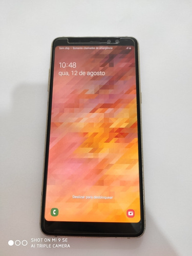 Celular Samsung Sm-a730f A8+ 64gb Funcionando Perfeitamente.