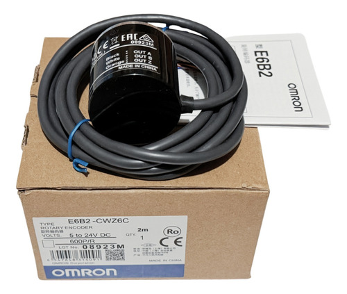 Enconder Incremental Rotatorio Omron Cat. E6b2-cwz6c 600p/r