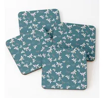 Comprar Set Posavasos Zumbido Alrededor De La Impresión, Verde Azula