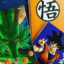 Kit 4 Cadernos Goku Dragon Ball Super Espiral Universitário Cor Colorido