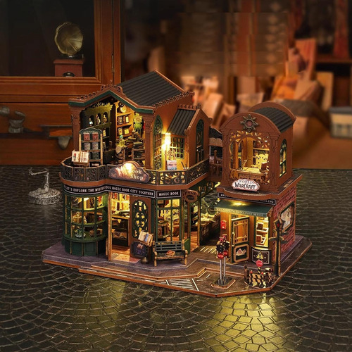 Kits De Muebles Para Casa De Muñecas En Miniatura, Caja De