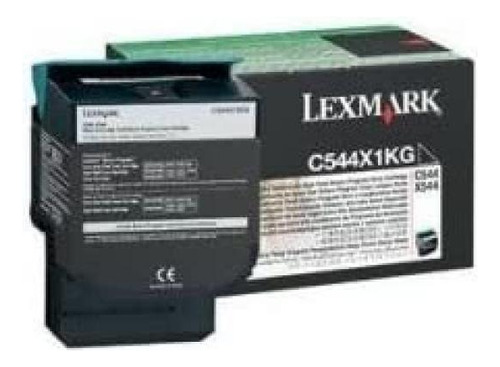 Toner Original Lexmark C544x1kg C544 C544dn C544dtn C544dw C544n X544 (black) 